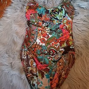 Floral swimsuit